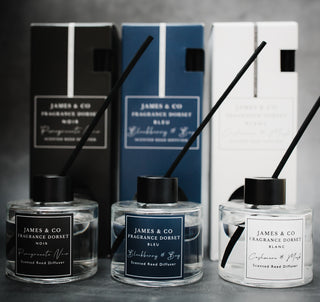 Cashmere & Musk 100ml LUXE Black Reed Diffuser