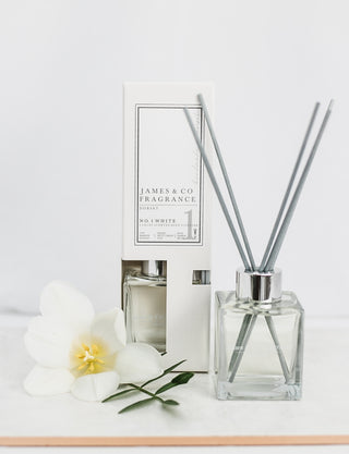 No. 1 White (Wild Flower, Cotton & Lilac) 100ml Reed Diffuser