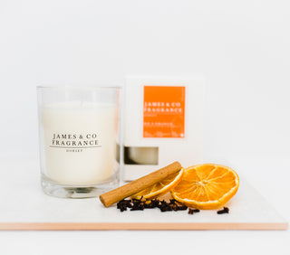 No. 6 Orange Candle