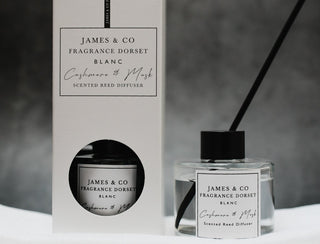 Cashmere & Musk 100ml LUXE Black Reed Diffuser