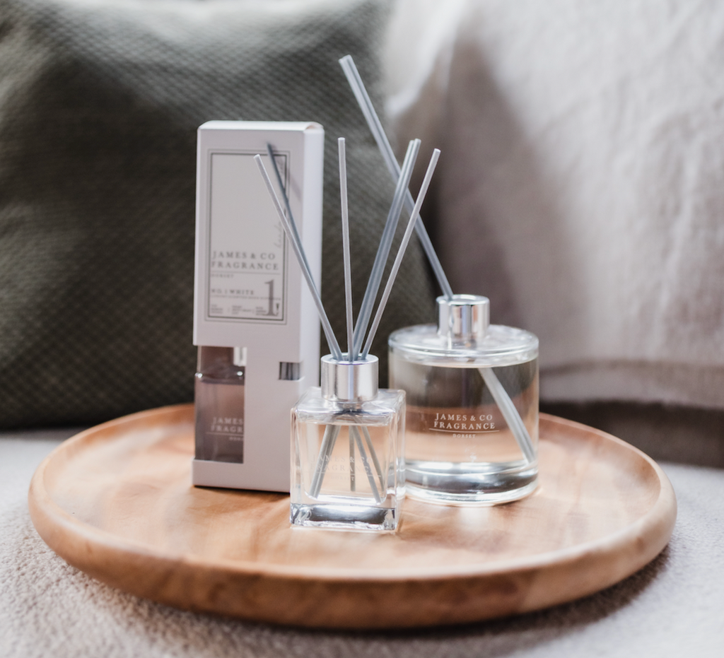 No. 1 White Reed Diffuser – James & Co Fragrance